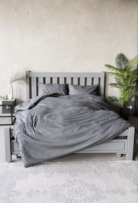 Постіль двоспальна страйп сатин