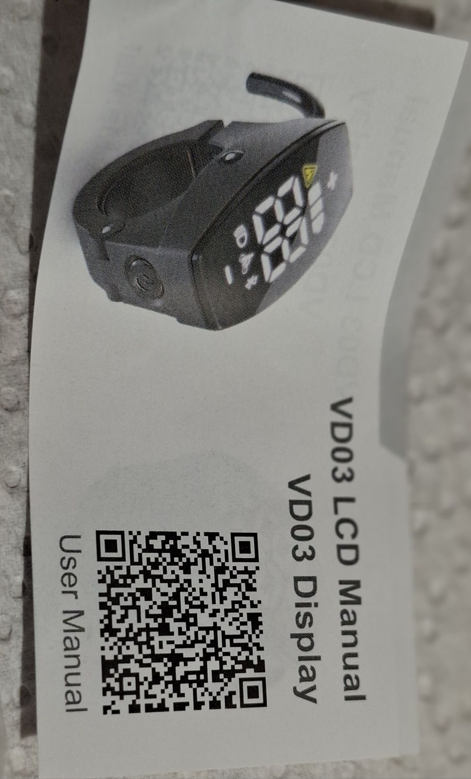 Bafang wyświetlacz VD03 oryginał nowy  bluetooth !