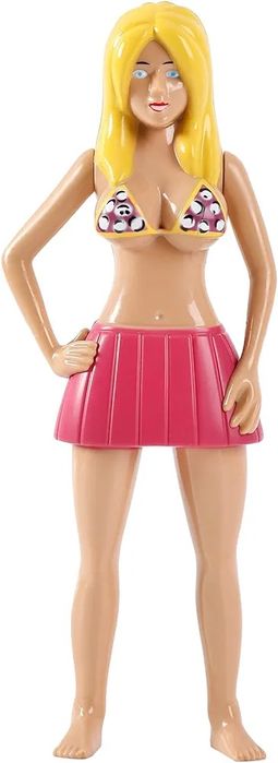 Abre-garrafas forma de mulher despedida solteiro humor festas eróticas