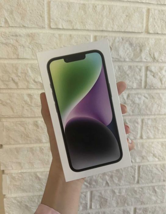iphone 14 новий запакований айфон midnight