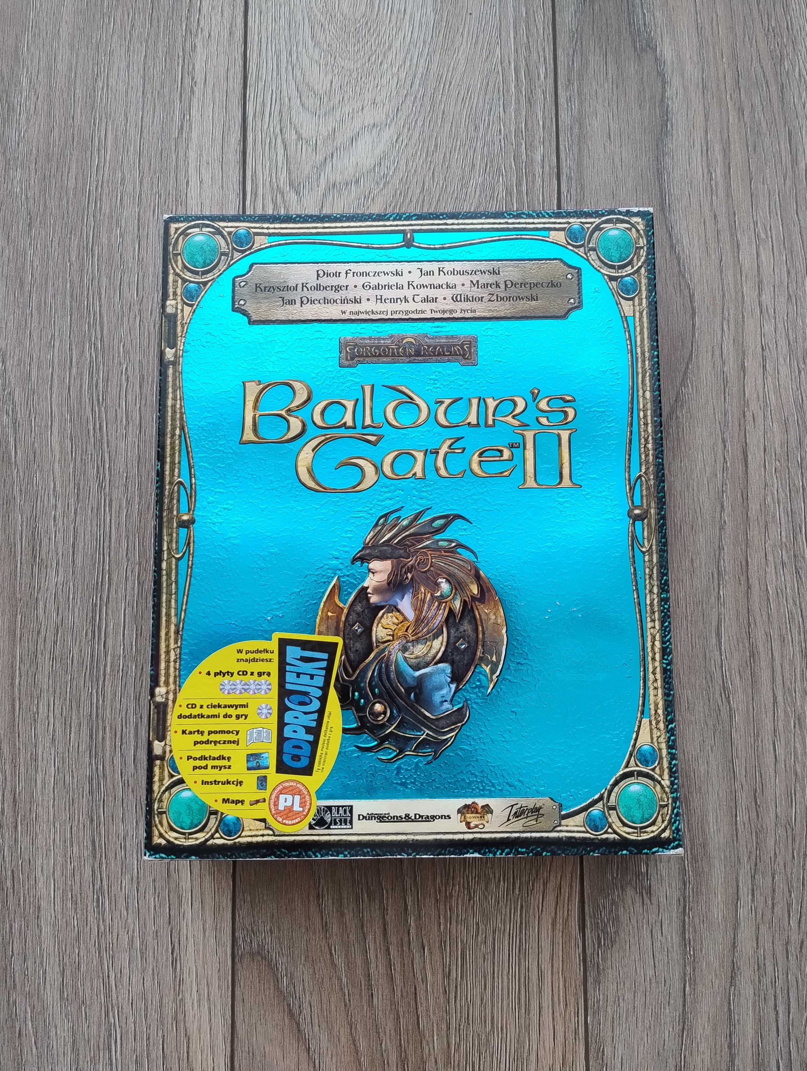 Baldur's Gate 2 II i Tron Bhalla - gra PC, komplet, bonus