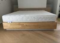 łóżko ikea Mandal rama łóżka i zagłówek (lamele)