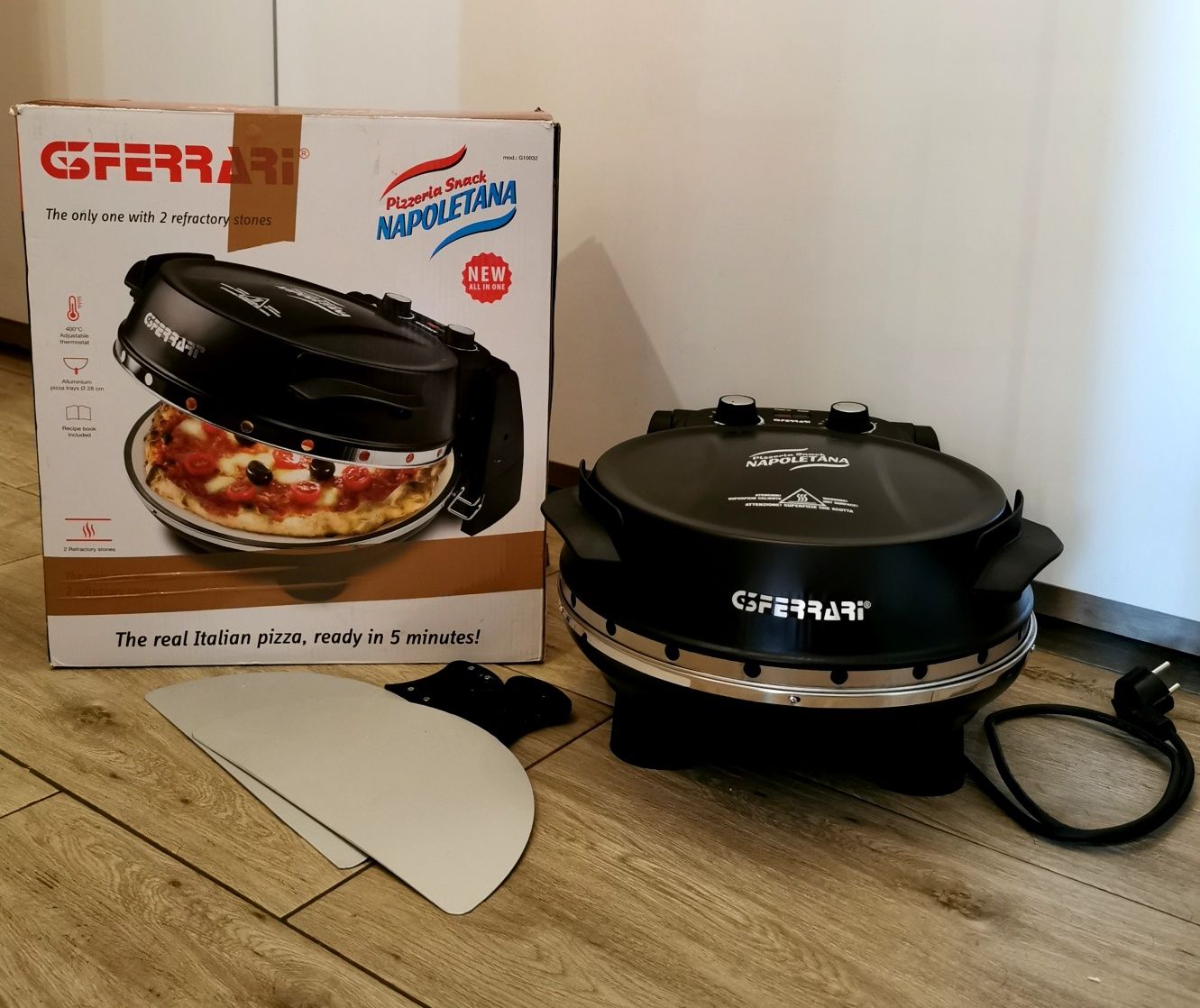 Piec do pizzy G3 Ferrari G10032 Czarny