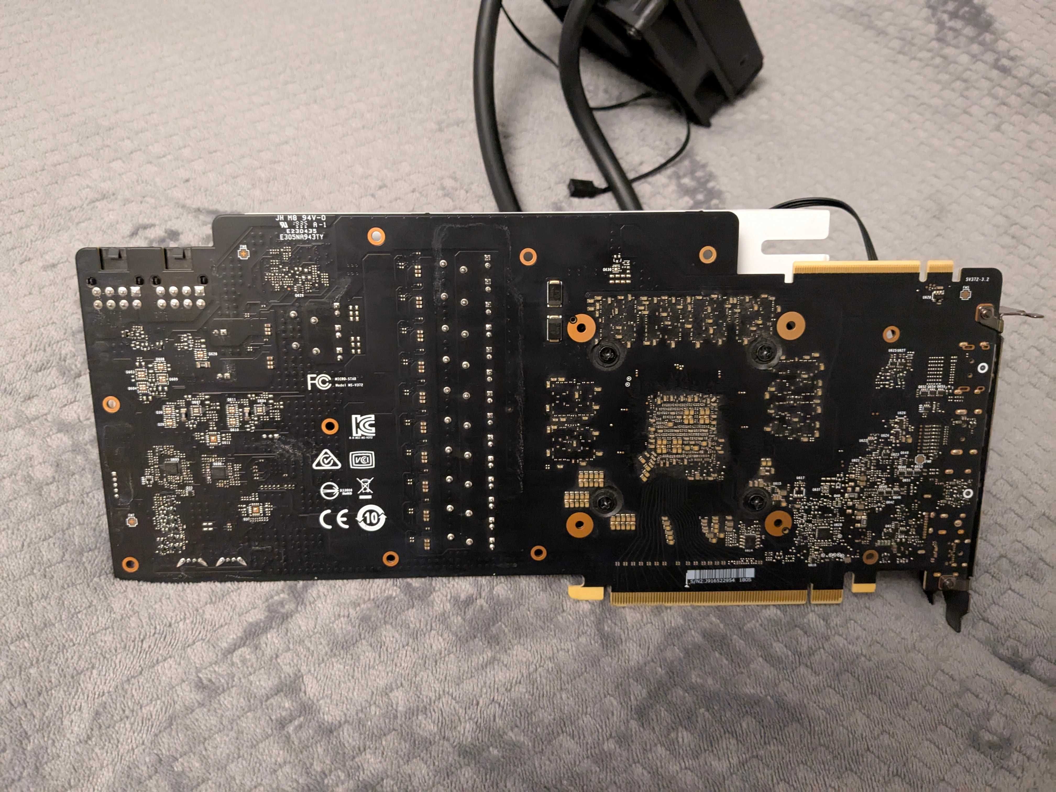 RTX 2080S MSI z chłodzeniem wodnym 120mm