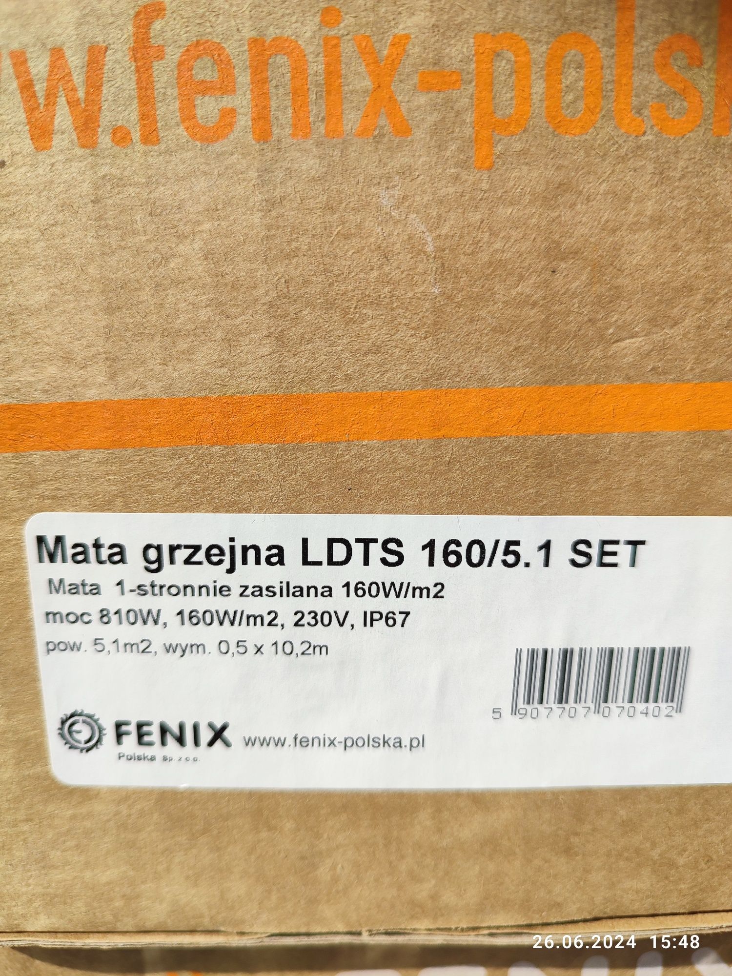 Mata grzejna Feniks