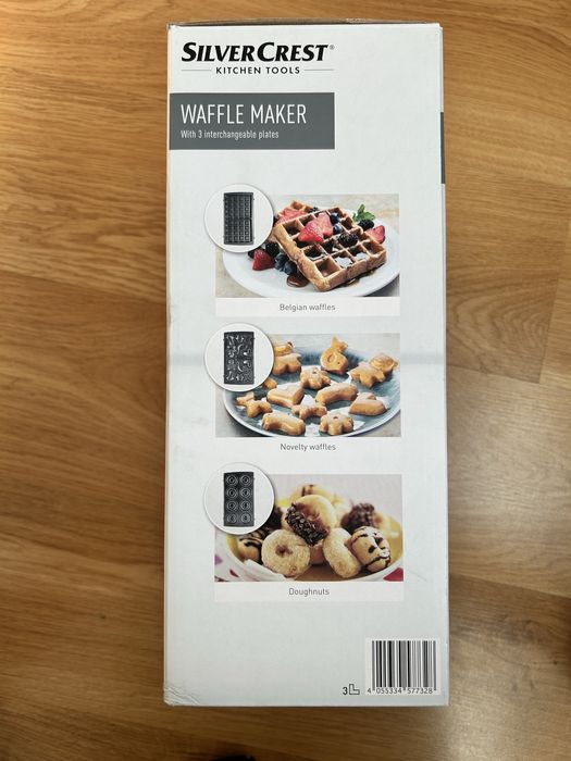 Gofrownica SilverCrest 3-w-1 750W