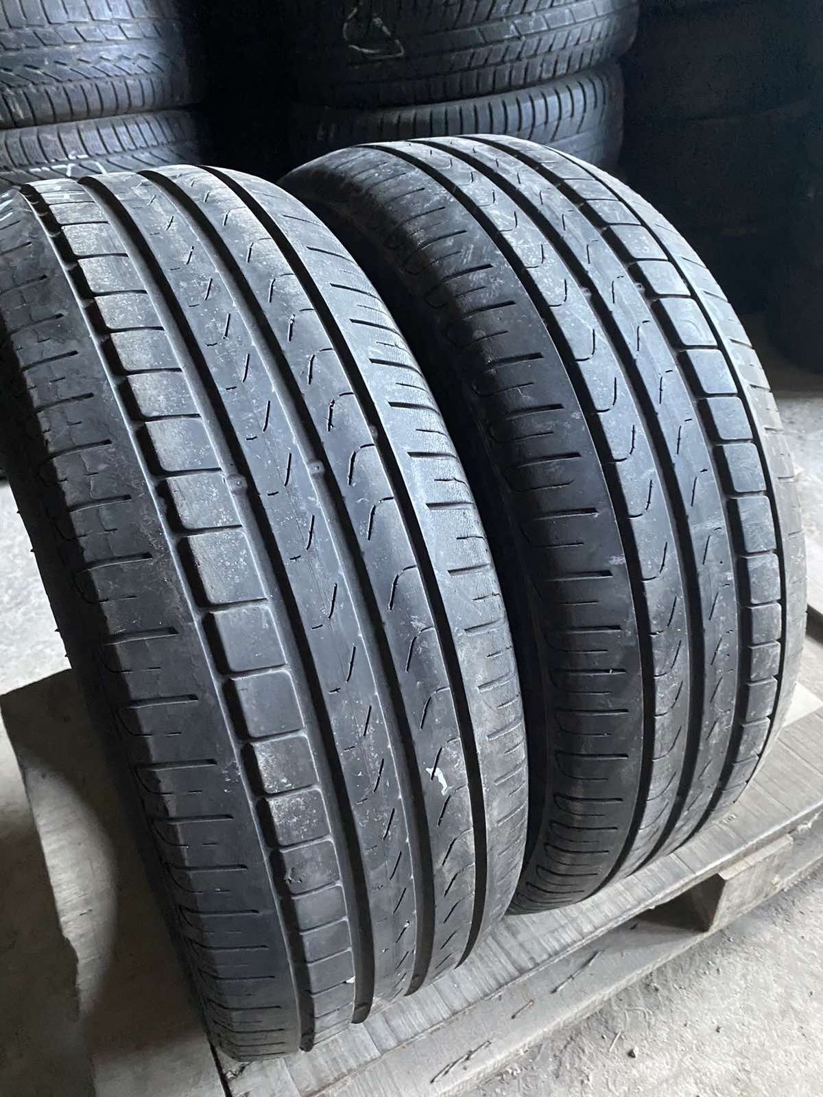 215.55.16 Pirelli 2шт лето БУ склад шины резина из Европы Шиномонтаж