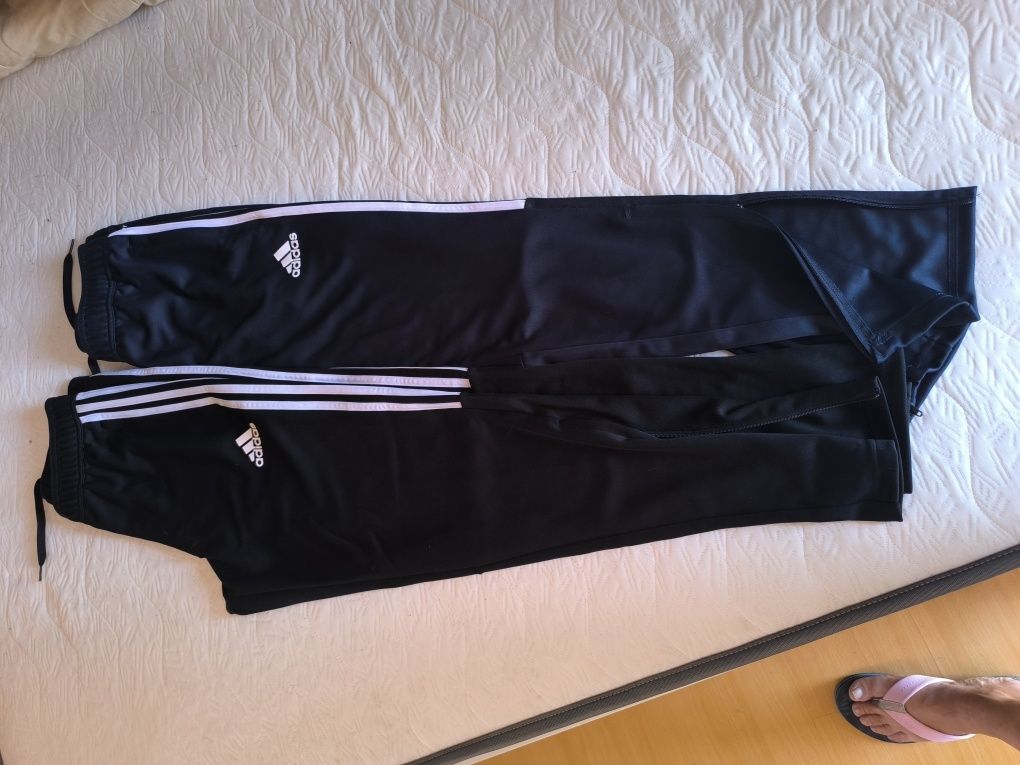 2 pares de Calças dry fit adidas