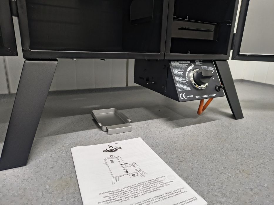 WĘDZARKA GAZOWA + GRILL GAZOWY 2w1 El Fuego Portland SF Z Ekspozycji!