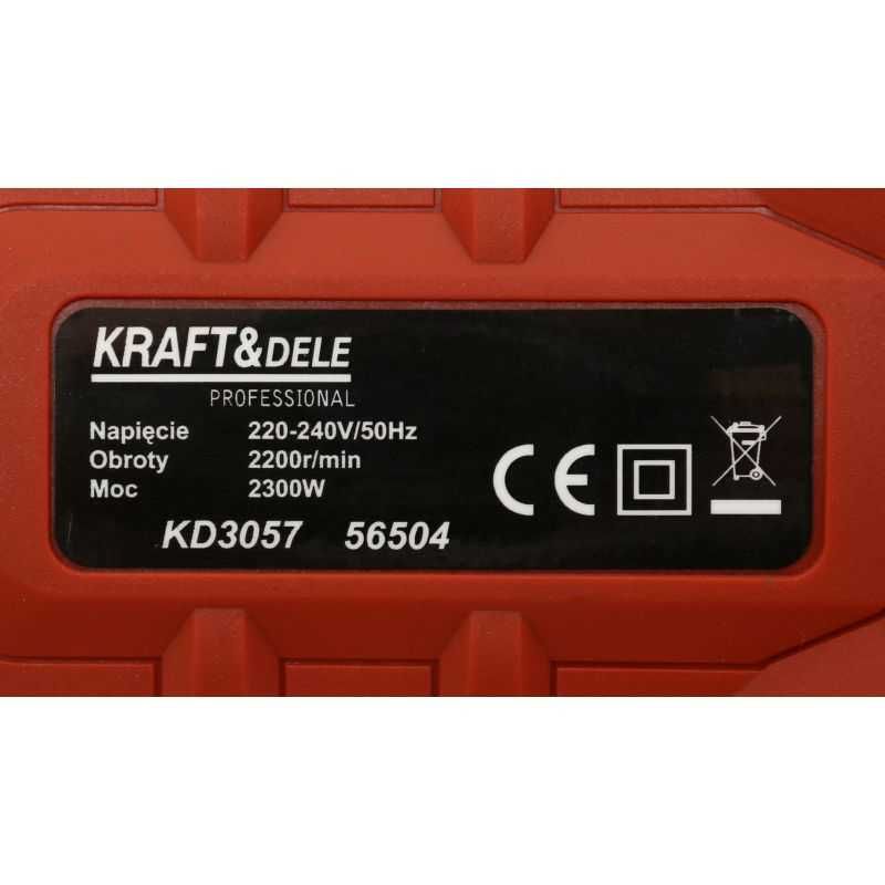 Elektryczny klucz udarowy 2300W / 750Nm Kraft&Dele KD3057