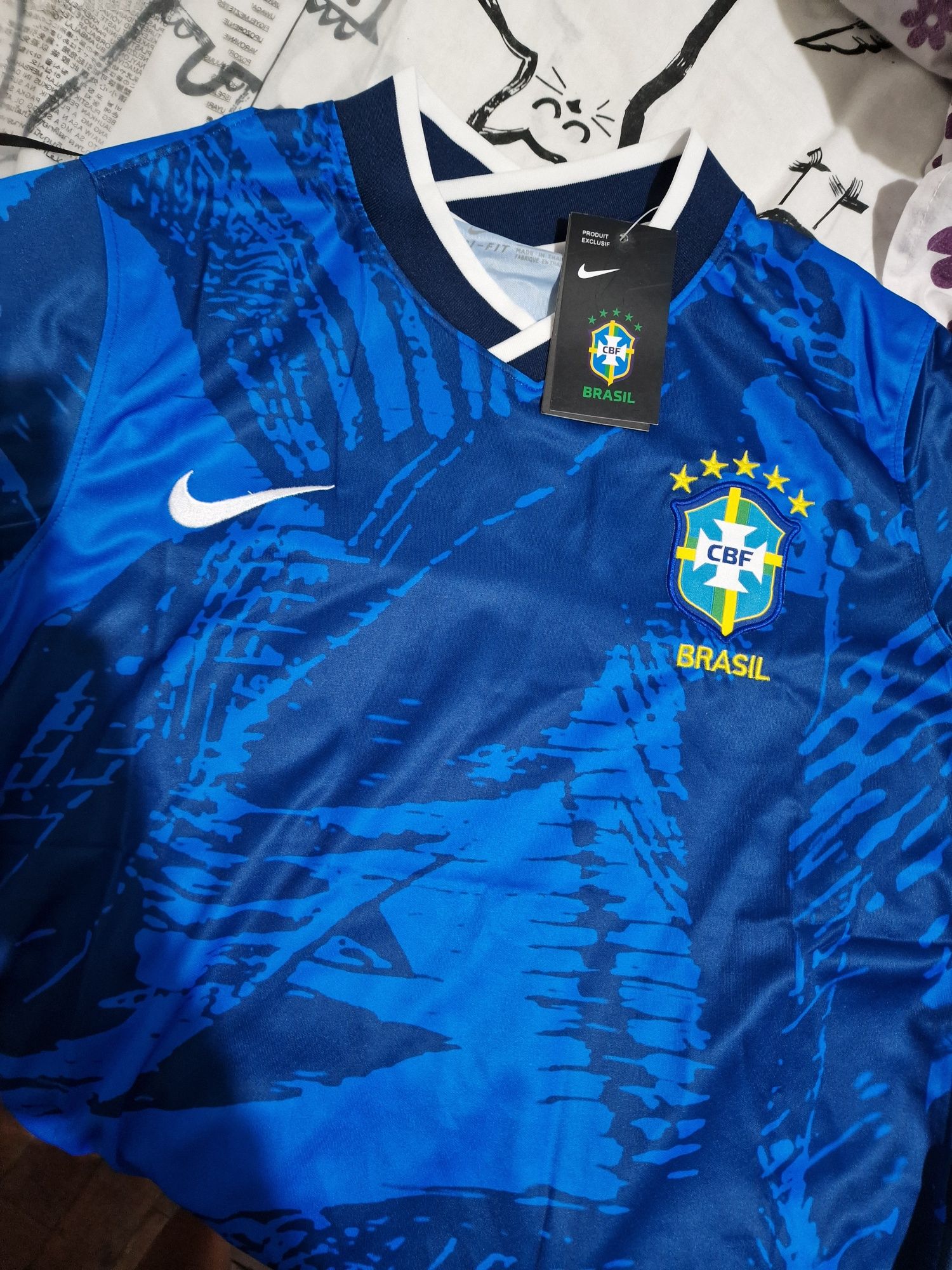 Camisa Brasil Azul