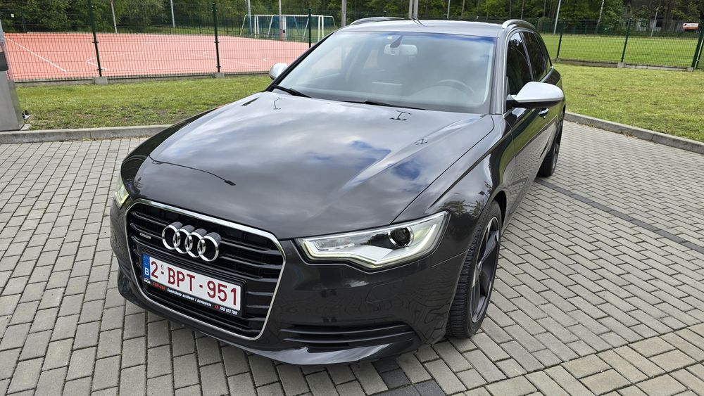 Audi A6 C7_3.0Tdi_245km_Quattro_2014r_Piękny kolor
