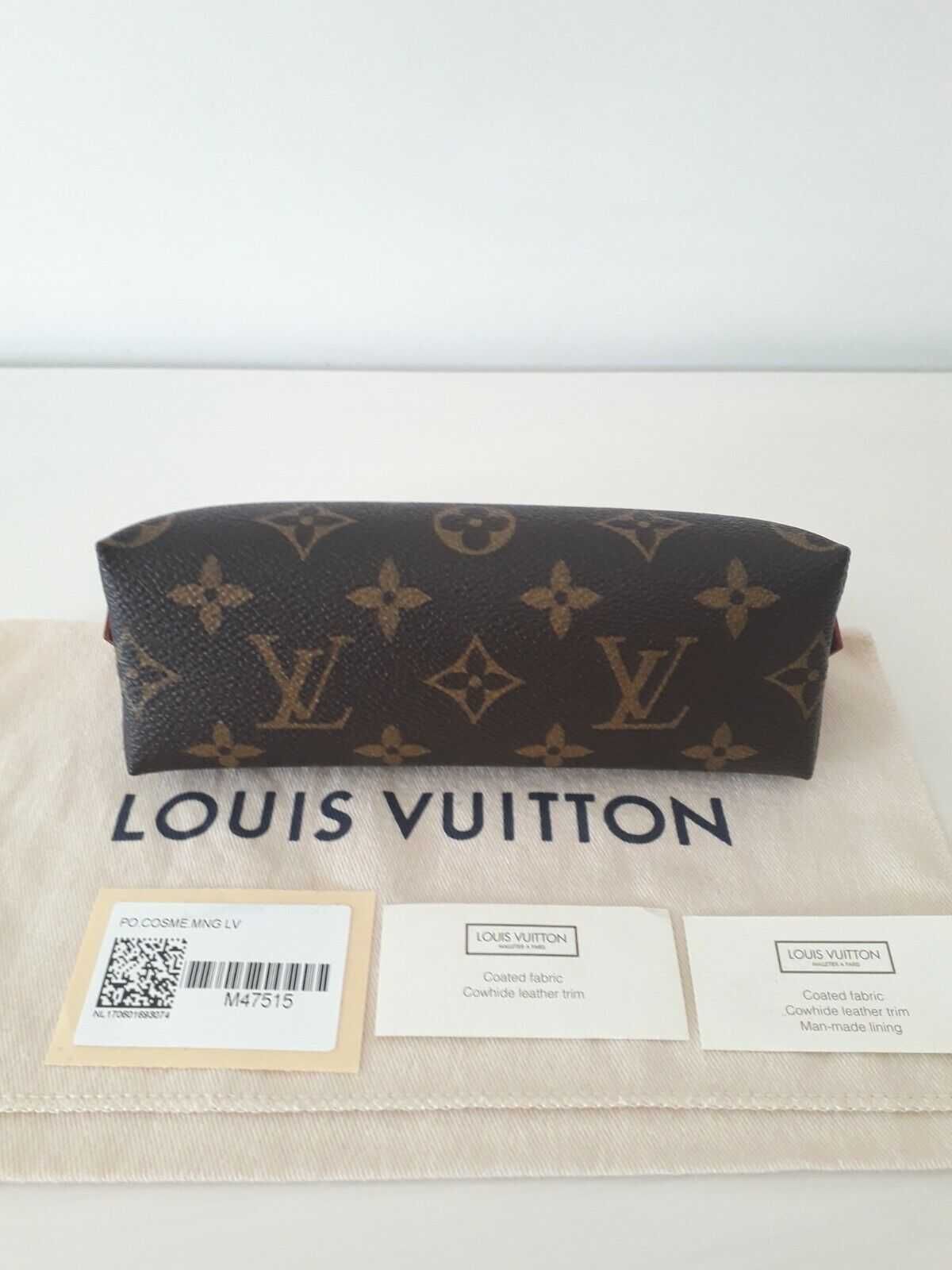 Original LOUIS VUITTON Pochette Cosmetic Pouch M47515 - NOVA