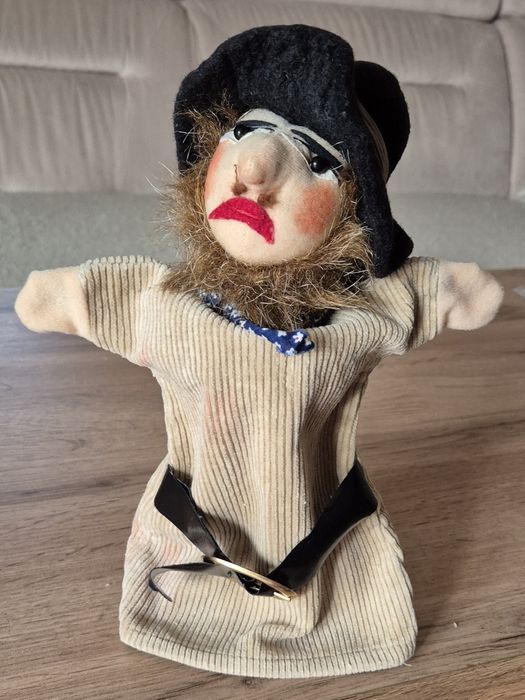 Pacynka retro Kersa lata 60 PRL teatrzyk vintage hand puppet