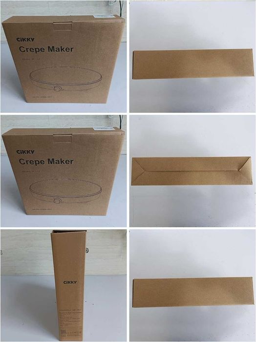 Cikky Retro urządzenie do naleśników, z łopatką i rozdzielaczem ciasta