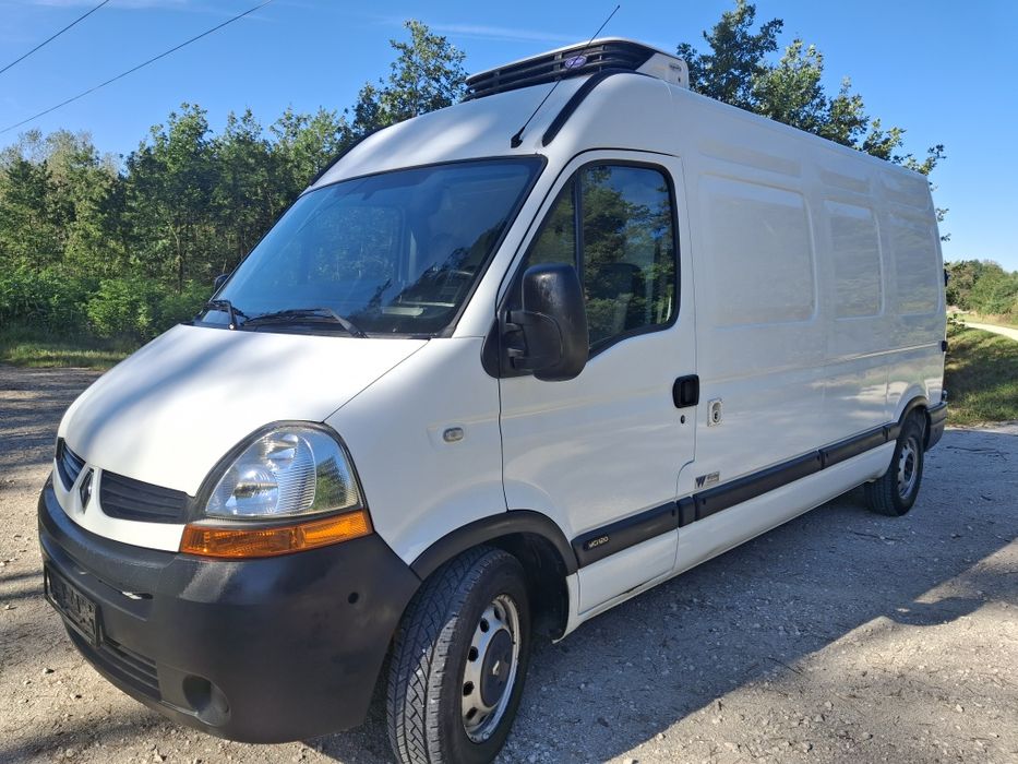 Renault Master L3H2! 124 tyś. Przebiegu! Chłodnia + Winda Załadowcza!