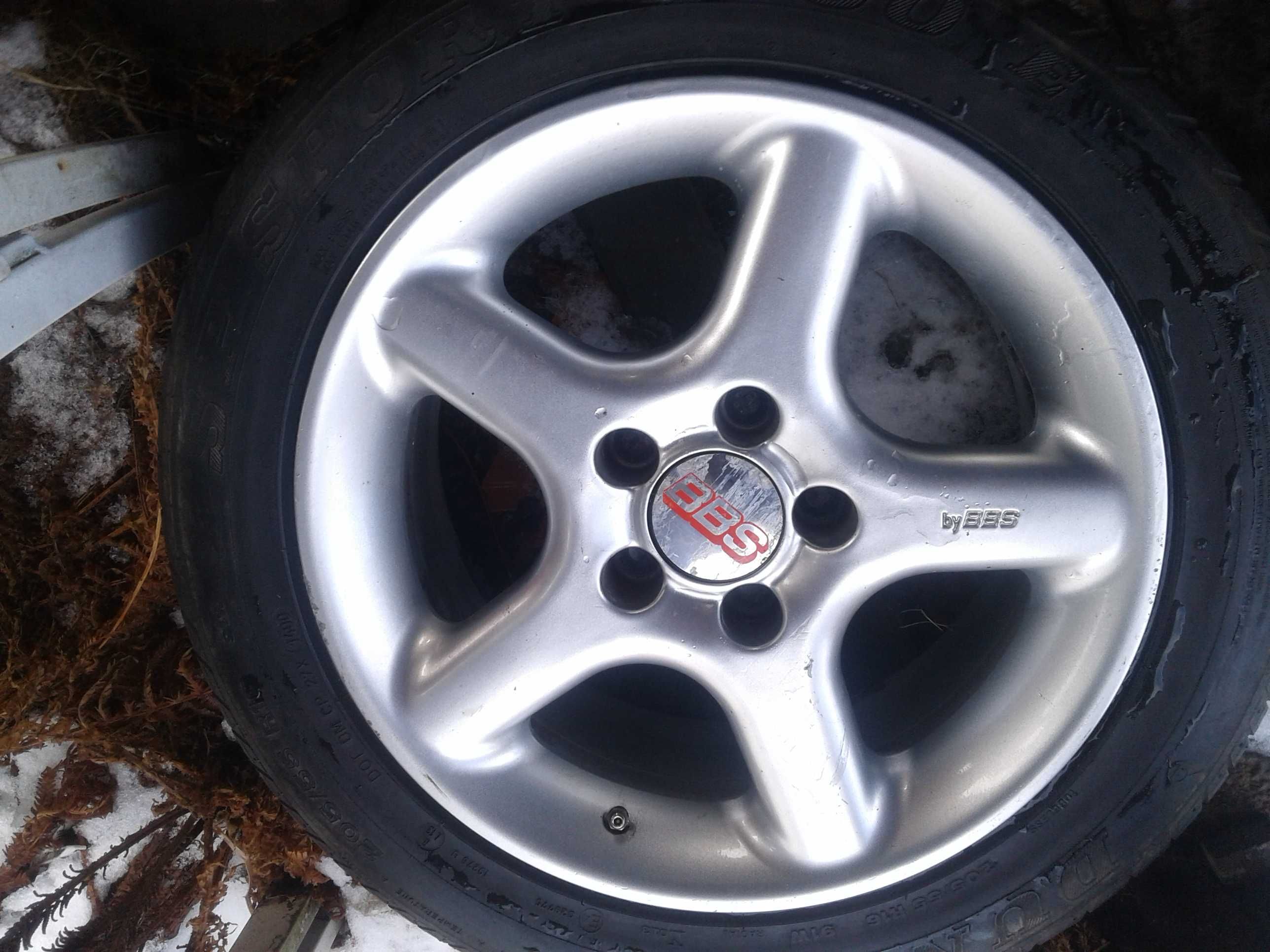 Alufelgi 16 BBS 5x112 Opony Lato 205 55 R16 VW AUDI SEAT SKODA