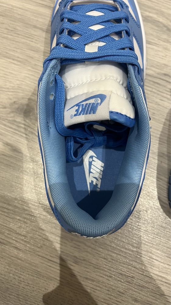 Dunk university blue novos 41