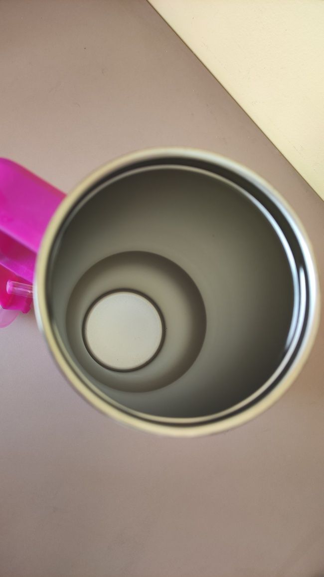 Wielki kubek termiczny tumbler pokrywka kempingowy podróżny