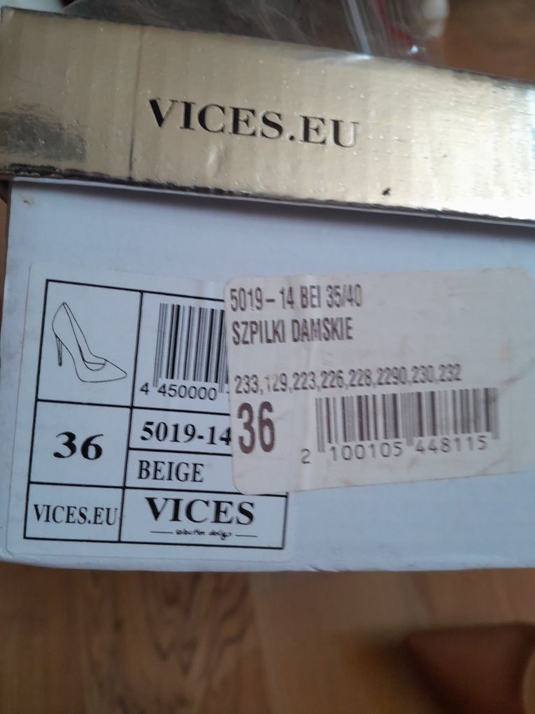 Szpilki vices używane