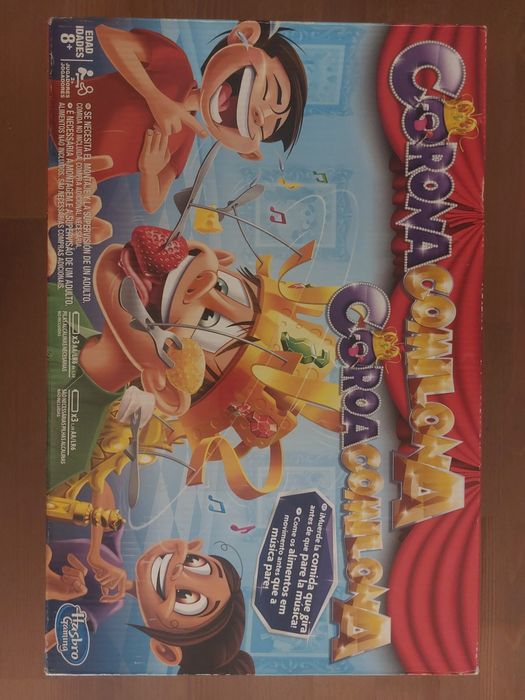 NOVO e SELADO - Jogo Coroa Comilona da Hasbro