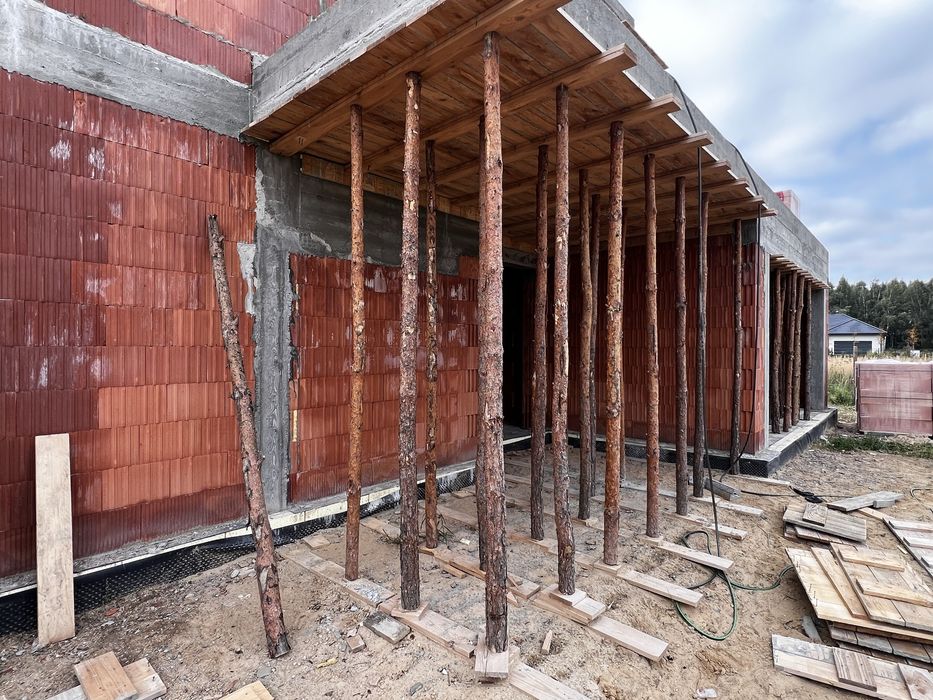Stemple budowlane drewniane 3m 3,5m i krótsze duża ilość