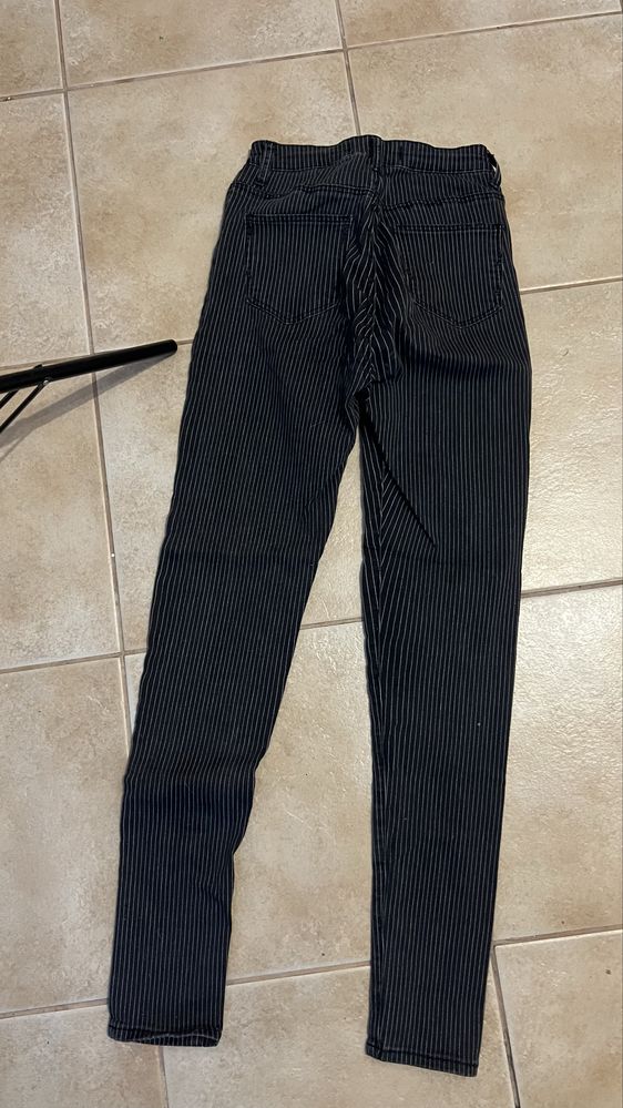 Spodnie damskie Tally Weijl w paski 36 S rurki