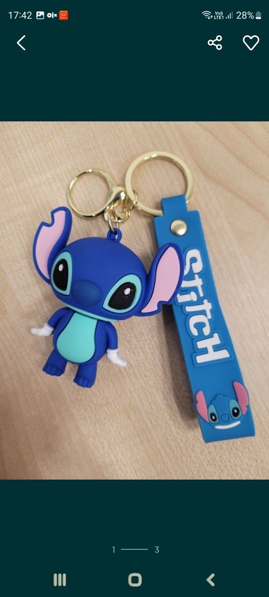 Brelok do kluczy stitch