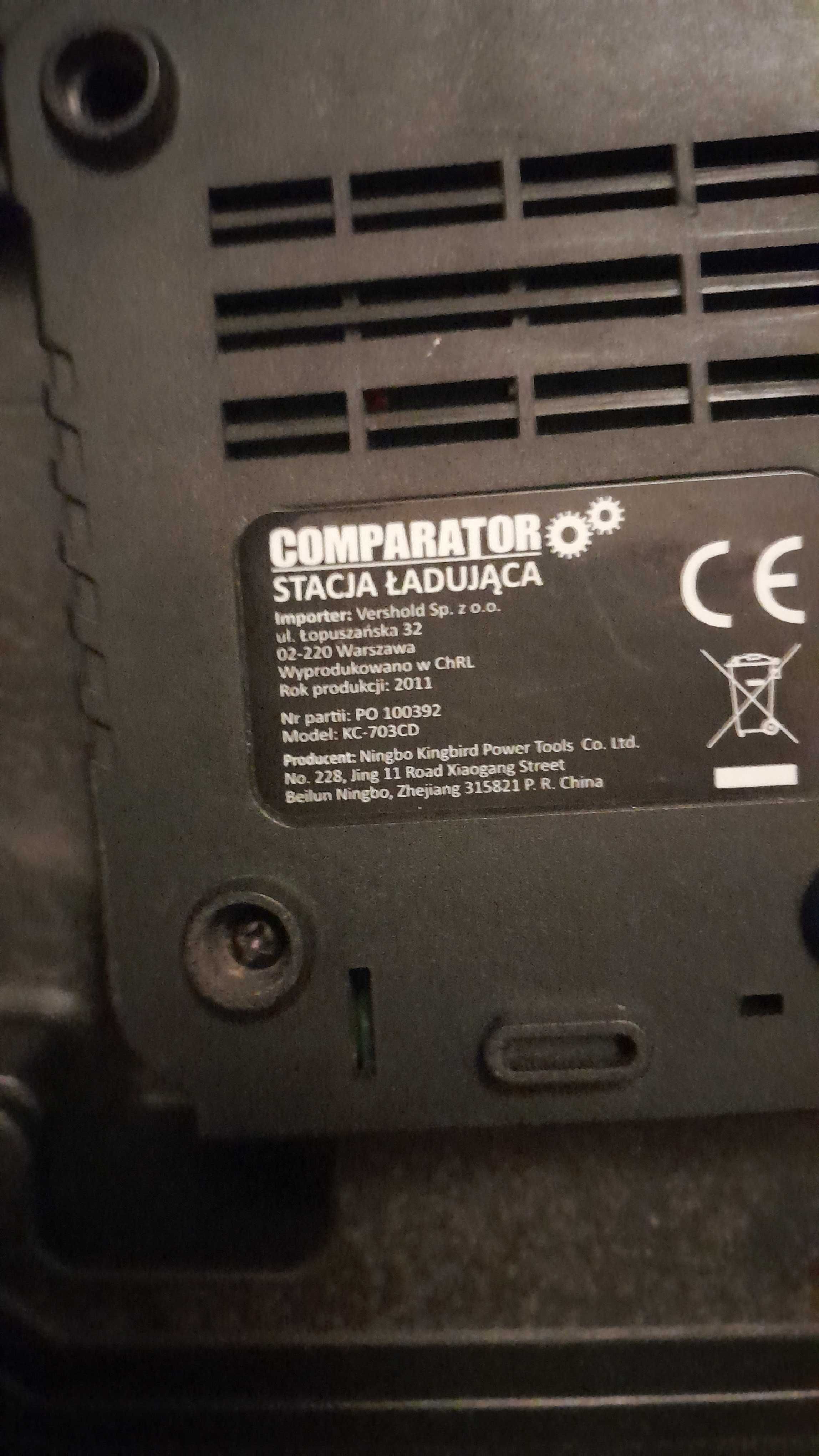 wkrętarka akumulatorowa COMPARATOR KD703 full zestaw