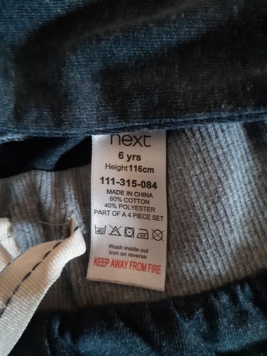 Next spodenki cotton komfort joggers komfort r 116 cm i 6l