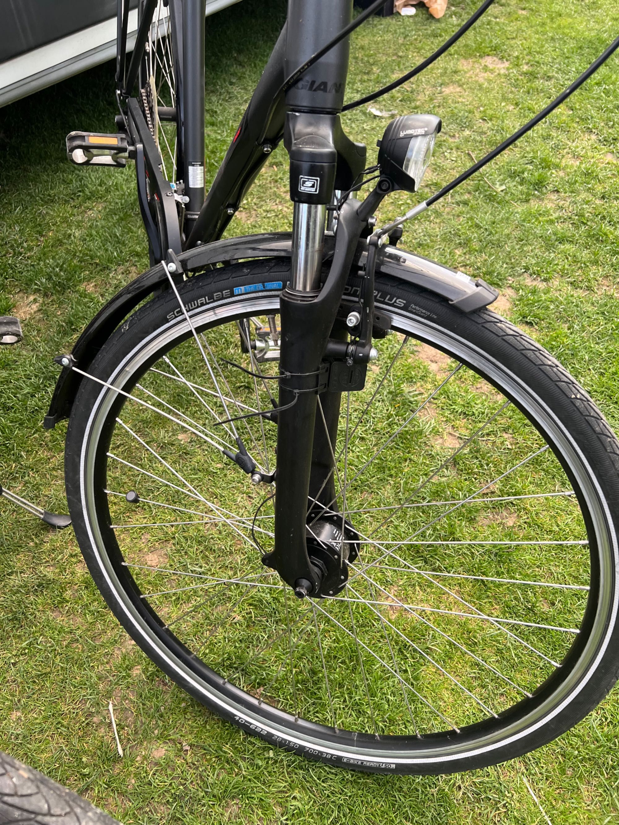 Para rowerów Giant argento XL i L l męski damski