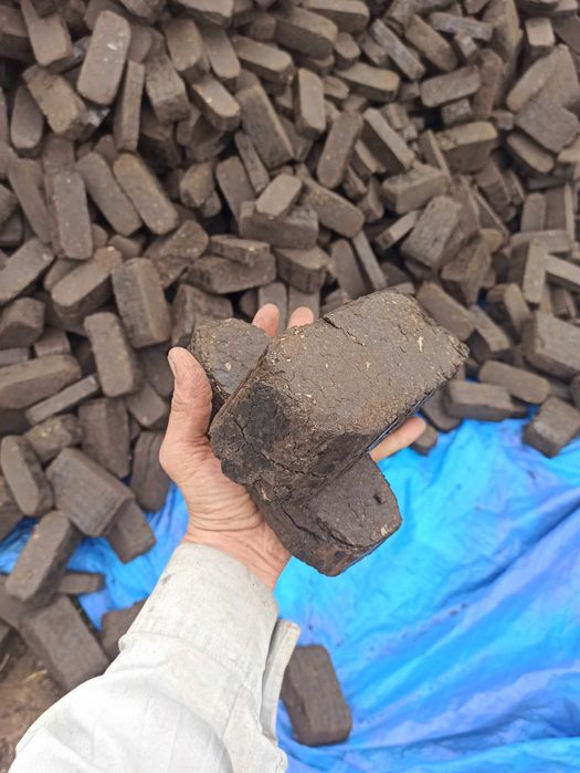 Торфобрикет з доставкою у мішках