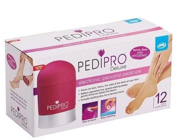 электропемза с вакуумным пылесосом Pedi Pro Deluxe