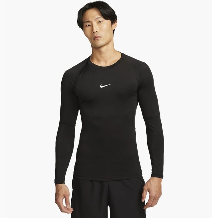 Лонгслив чоловічий Nike Dri-Fit Pro Black