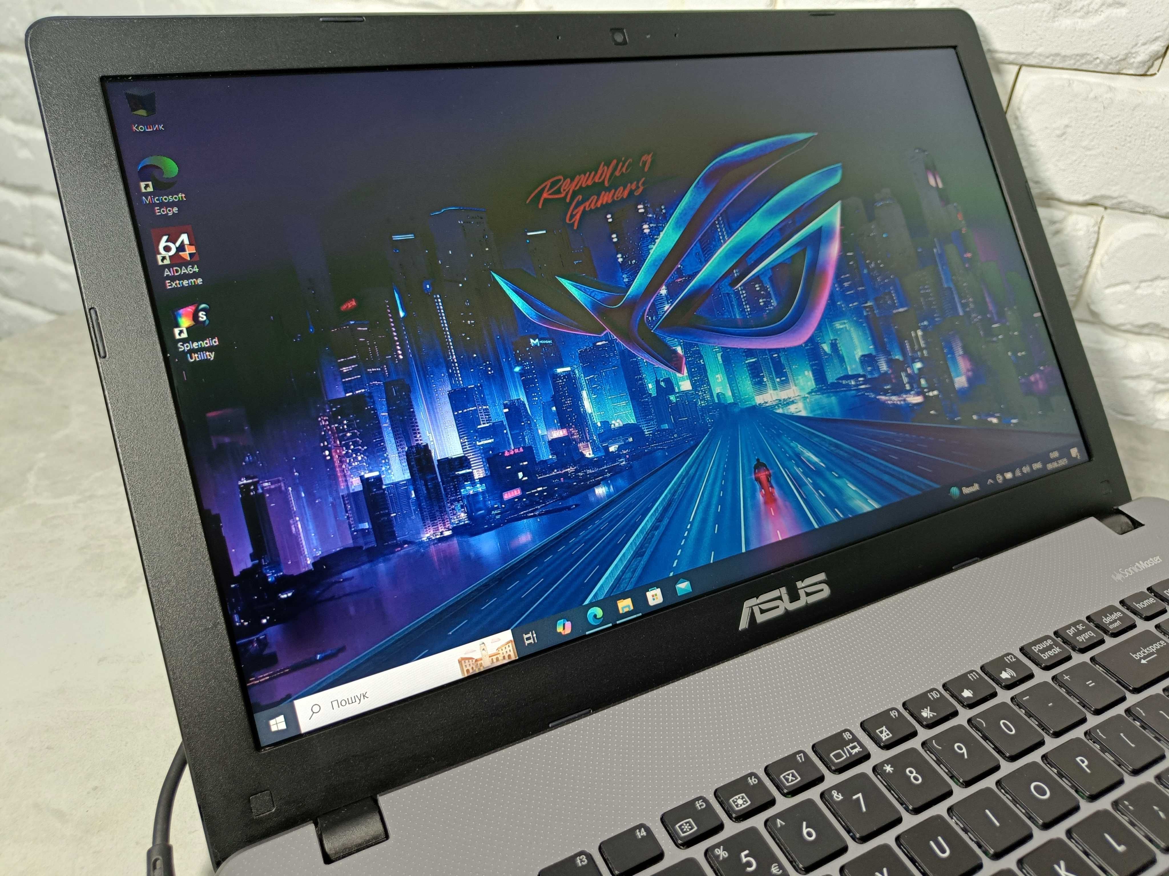ІГРОВИЙ Ноутбук ASUS X550VX i7-6700HQ GTX950 2GB 16GB DDR4 SSD 512 GB