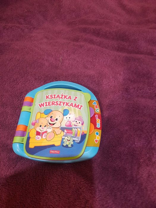 Książeczka z wierszykami fisher price