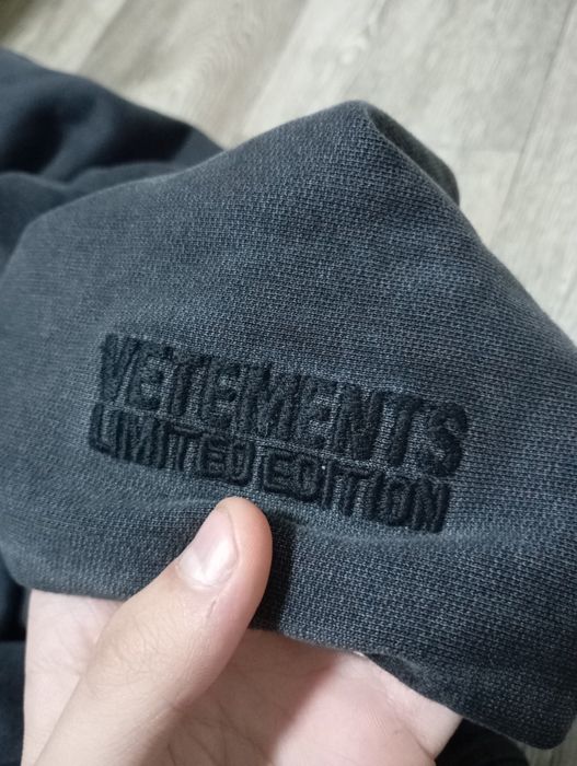 БЕЗ ПЕРЕДОПЛАТИ!! Vetements mmxxv hoodie