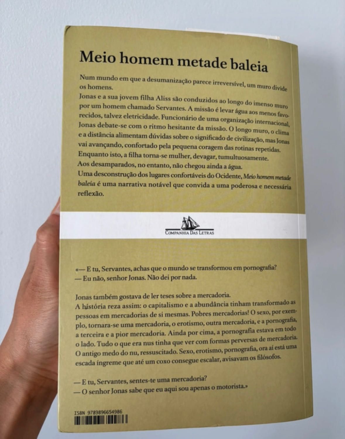 Meio homem, metade baleia, José Gardeazabal