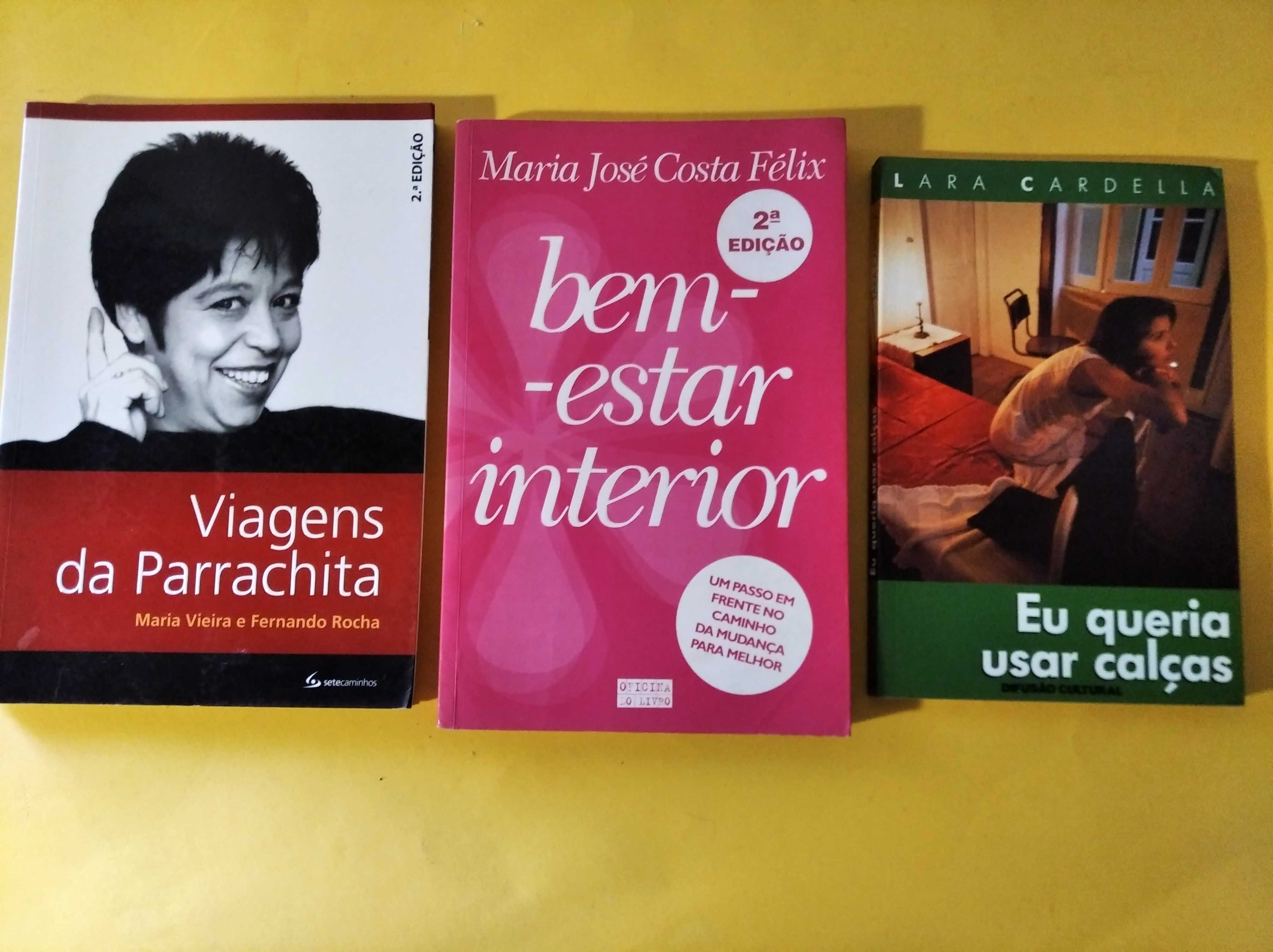 Livros de autoajuda (Mudar de vida; o caminho menos percorrido, etc)