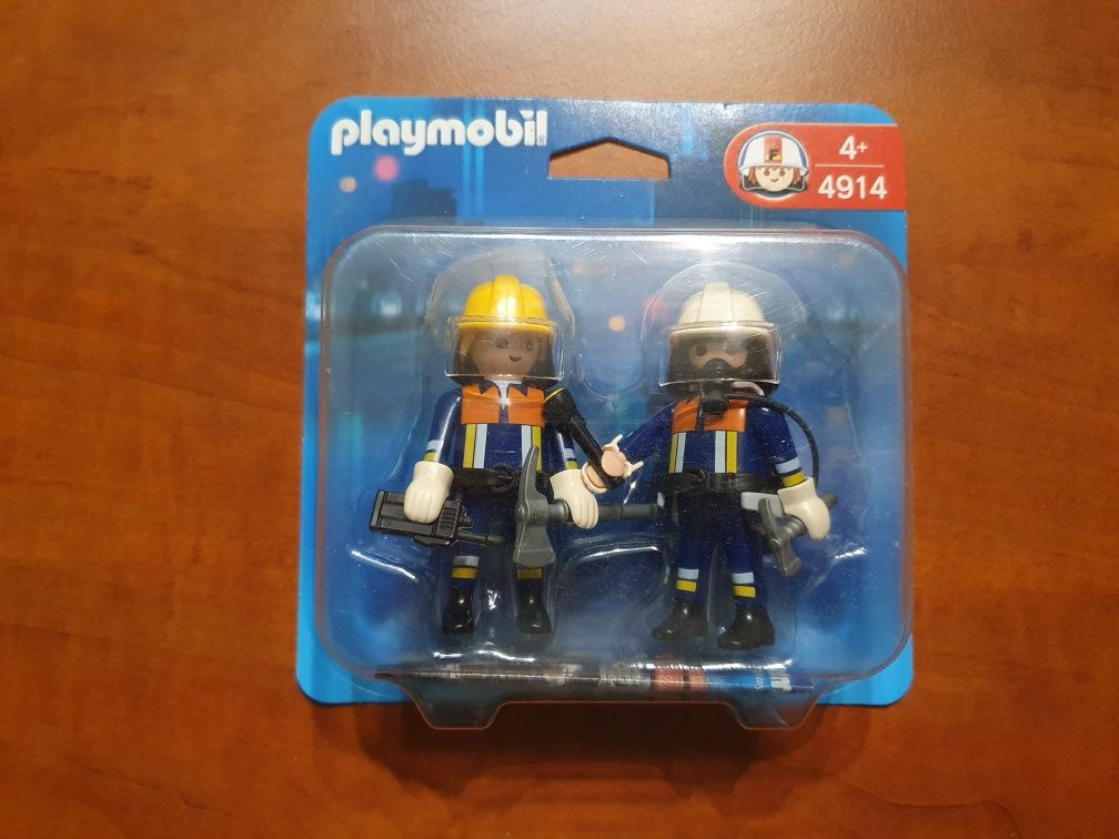 Playmobil 4914 Dwóch strażaków. Strażacy Straż pożarna