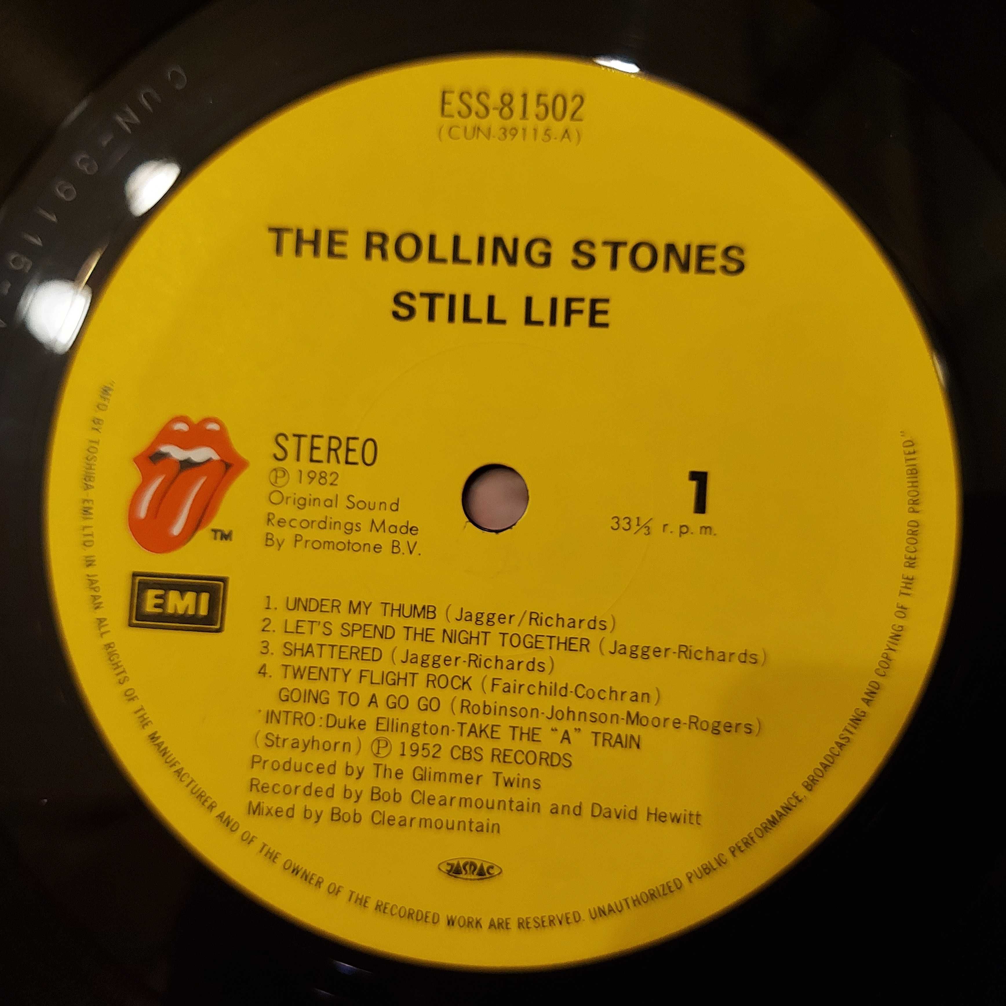 Rolling Stones  Still Life (American Concert 1981)  21 Jun 1982  Japan