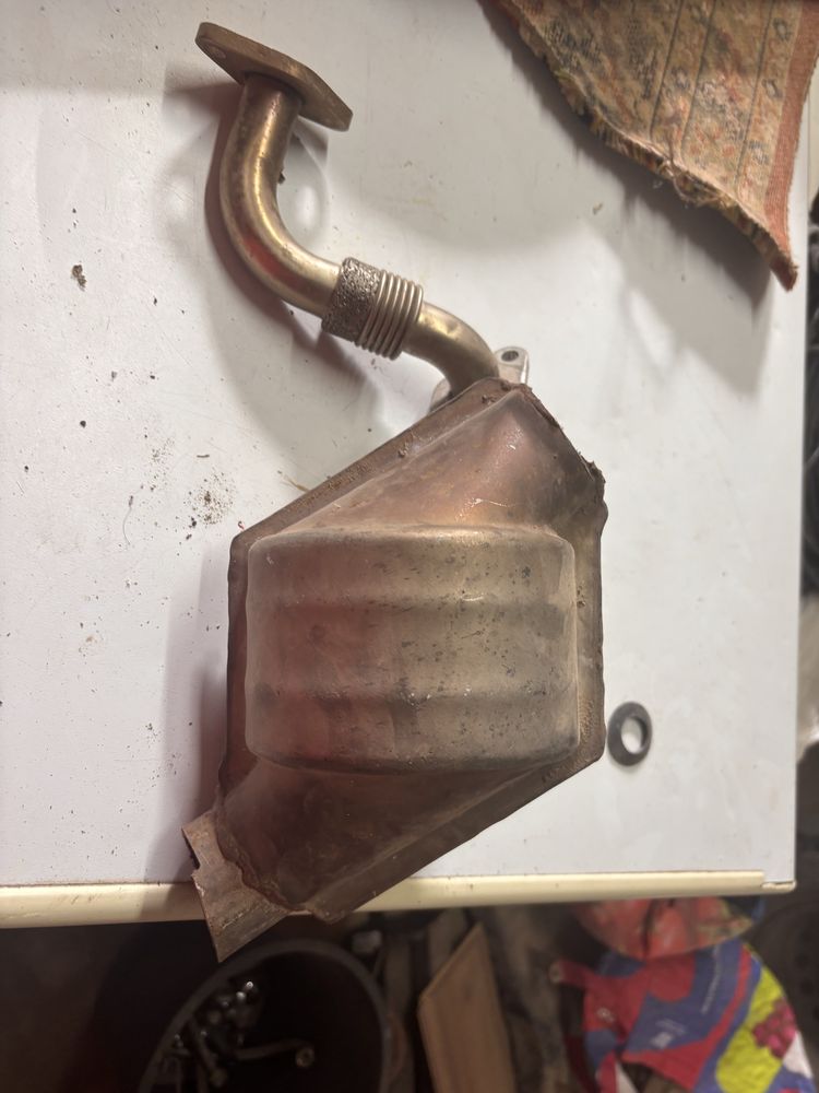 Catalisador e vavula egr
