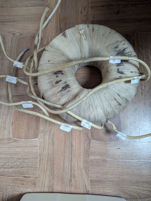 Трансформатор тороидальный 2.5КВТ 220в  36в 12в 19.5кг