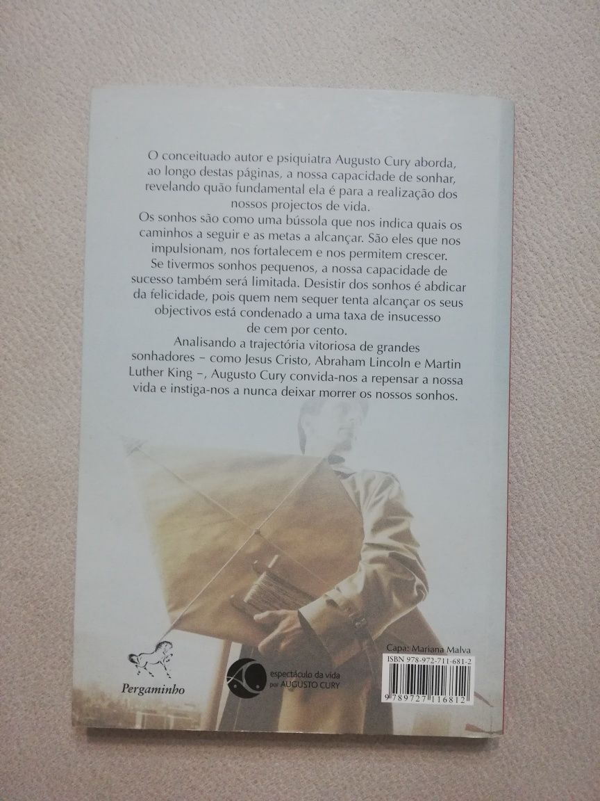 Livro - Nunca Desista dos Seus Sonhos, de Augusto Cury