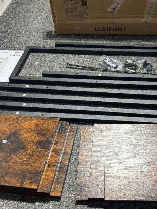 Solidny Regał Na Książki Kwiaty Dekoracje Industrial Loft