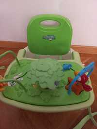 Krzesełko do karmienia Fisher Price przypinane na krzesło