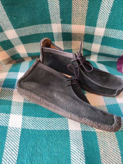 mokasyny trzewiki loafersy  Clarks Originals Buty Chukka Wallabee