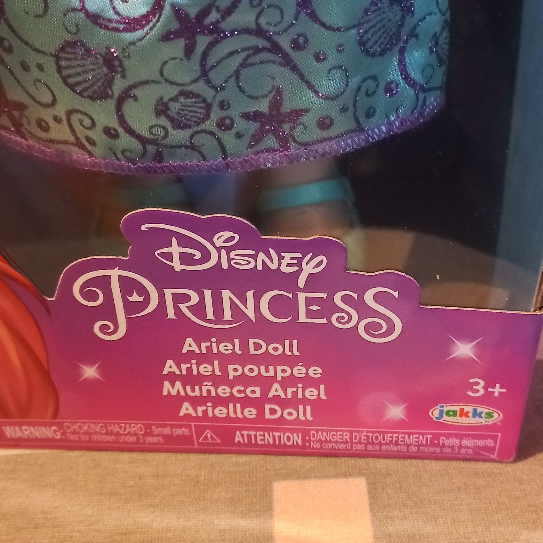 Lalka księżniczka Ariel.