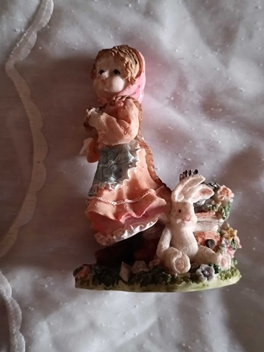 2 Estatuetas antigas em cerâmica