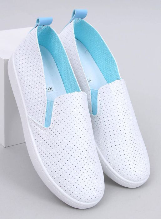 Tenisówki Slip-On Jousse White/Blue